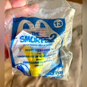 New in package never opened. The Smurfs to number 13.‎ Smurf it birthday party.